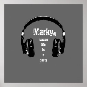 Poster La vie est un DJ party