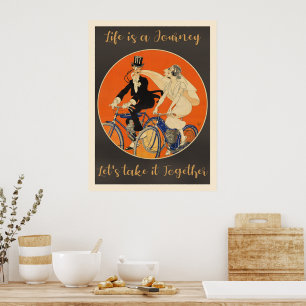 Poster La vie est un voyage, l'amour,