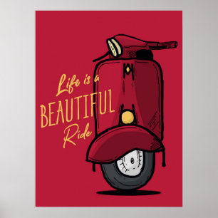 Poster "La vie est une belle balade"