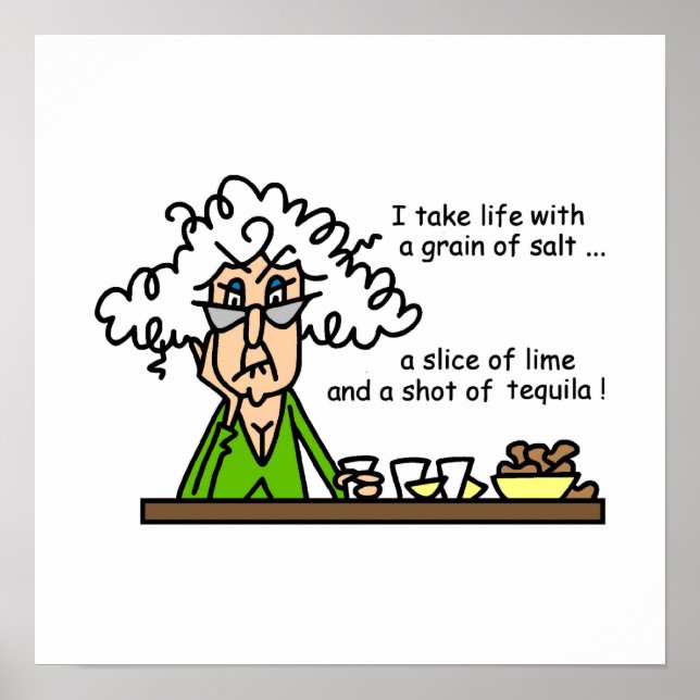 Poster La vie et l'Humour de Tequila (Devant)