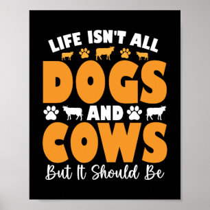 Poster La vie n'est pas que des chiens et des vaches, mai