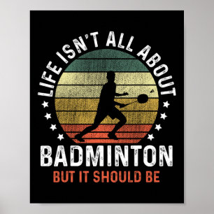 Poster La vie n'est pas seulement une affaire de Dminton,