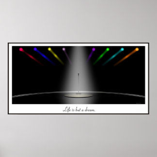 Poster La vie n'est qu'un rêve.