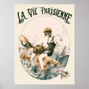 Poster La Vie Parisienne - Au Temps Fabuleux...