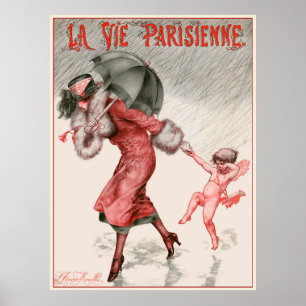 Poster La Vie Parisienne - L'Amour mouillé