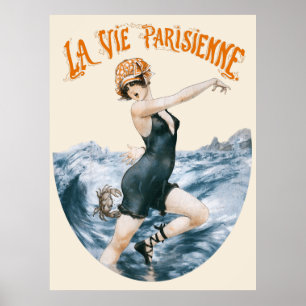 Poster La Vie Parisienne - Un pince sans rire ou le souve