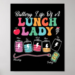 Poster La vie quotidienne d'une dame de cantine scolaire