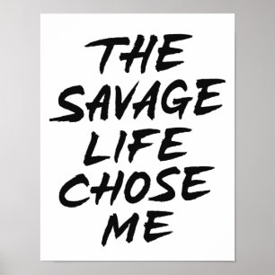 Poster La vie sauvage m'a choisie