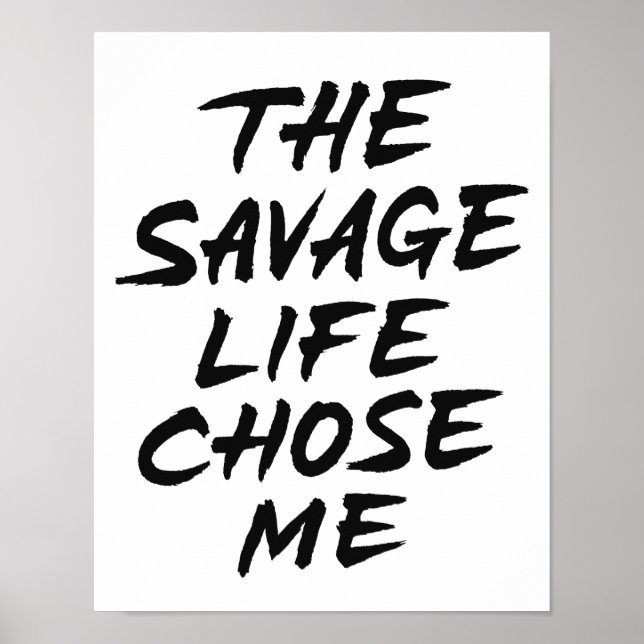 Poster La vie sauvage m'a choisie (Devant)