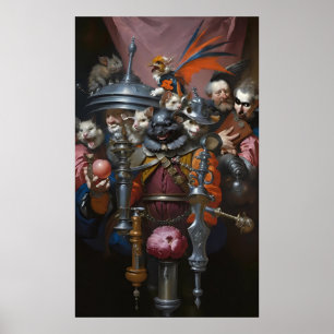 Poster La vie tissée de trivialités