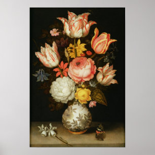 Poster La vie toujours avec des fleurs