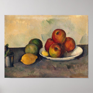 Poster La vie toujours avec les pommes, c.1890