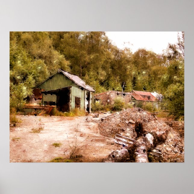 POSTER LA VIEILLE MINE D'OR (Devant)