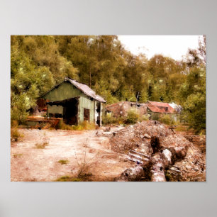 POSTER LA VIEILLE MINE D'OR