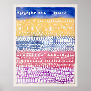 Poster La vieille ville de Klee
