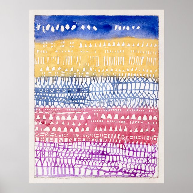 Poster La vieille ville de Klee (Devant)