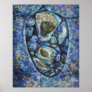 Poster ‘ La Vierge Bleue ‘