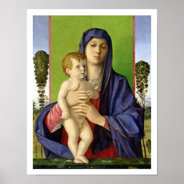 Poster La Vierge des Arbres (Madonna degli Alberetti) (Devant)