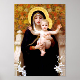 Poster La Vierge des lis (Au Lys de Vierge de La)