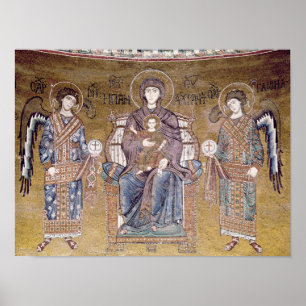 Poster La Vierge et l'enfant