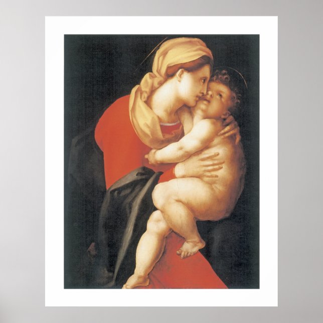 Poster La Vierge et l'enfant (Devant)