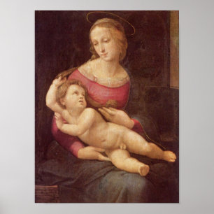 Poster La Vierge (La Madone de Bridgewater) de Raphaël