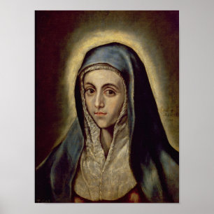 Poster La Vierge Marie, c.1594-1604