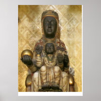 La Vierge Noire de Montserrat Imprimer