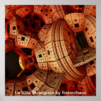 Poster La Villa Strangianto par fraterchaos