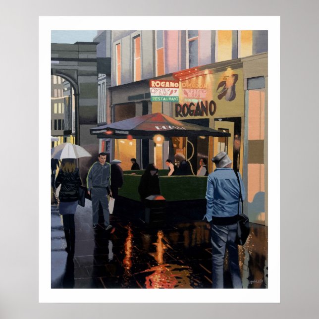 Poster La ville commerçante (Devant)