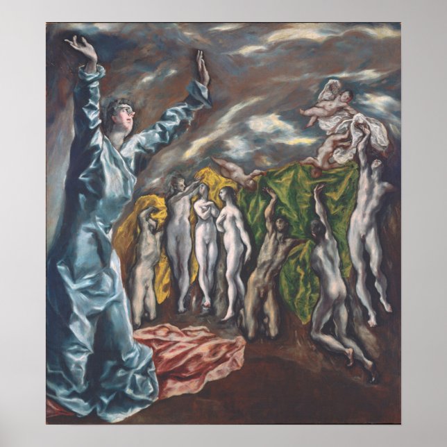 Poster La vision de Saint John (Devant)