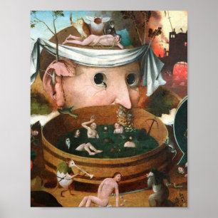 Poster La vision de Tondal - Hieronymus Bosch