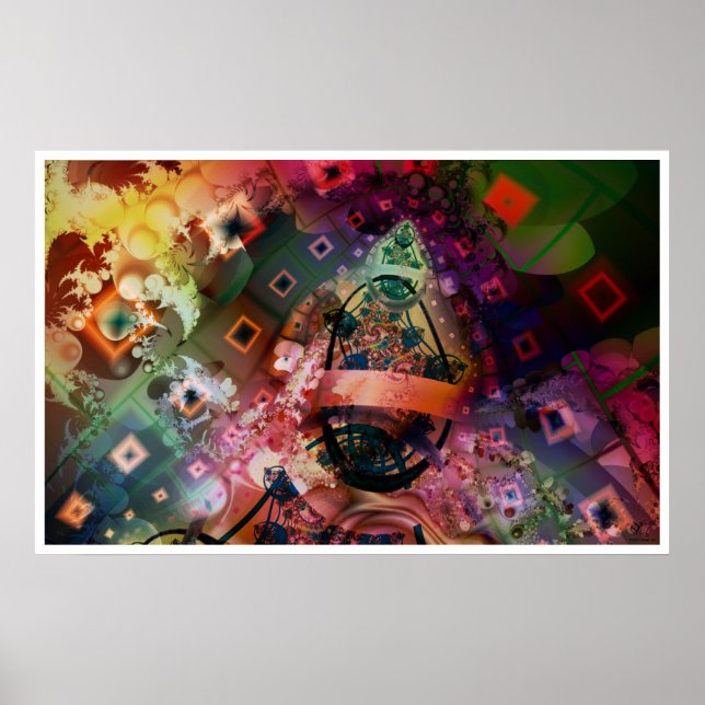 Poster La vision du fou (Devant)