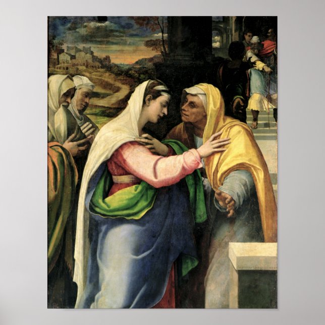 Poster La Visitation, 1519 (Devant)