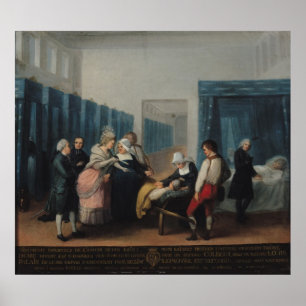 Poster La visite de Monsieur et Madame Necker