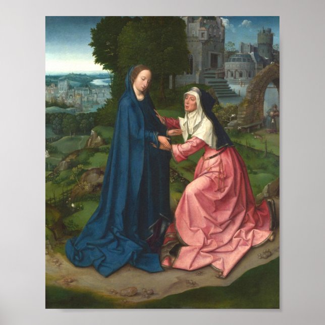 Poster La Visite Saint-Elizabeth To The Virgin Mary (Devant)