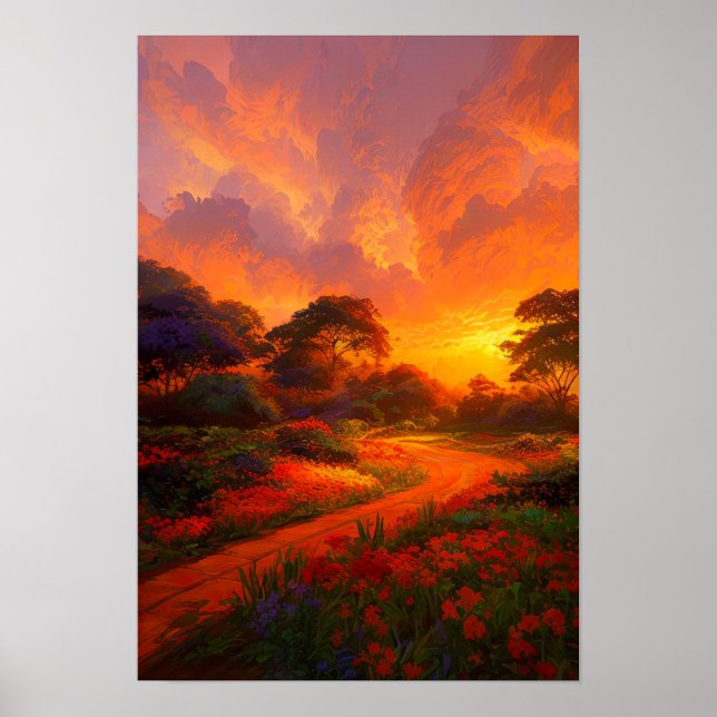 Poster La voie d'accès écarlate de Dusk (Devant)