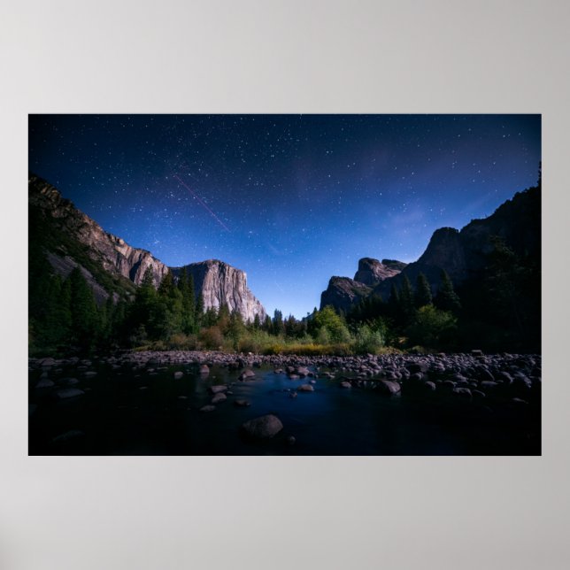 Poster La Voie Lactée | Parc national de Yosemite (Devant)