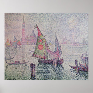 Poster La Voile Verte, Venise, 1904