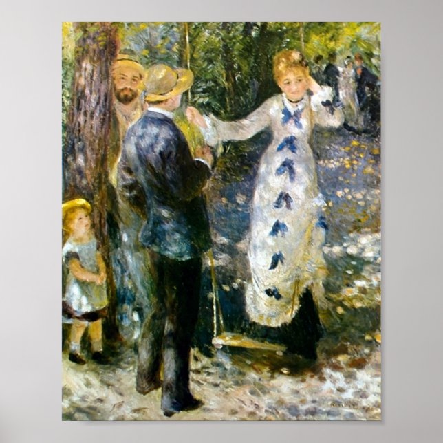 Poster La voilure de Pierre-Auguste Renoir (Devant)