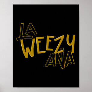 Poster La Weezy Ana Louisiana Happy Mardi Gras Costume Me