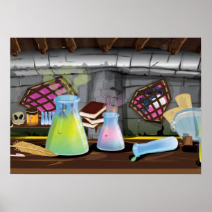 Poster Laboratoire de sciences