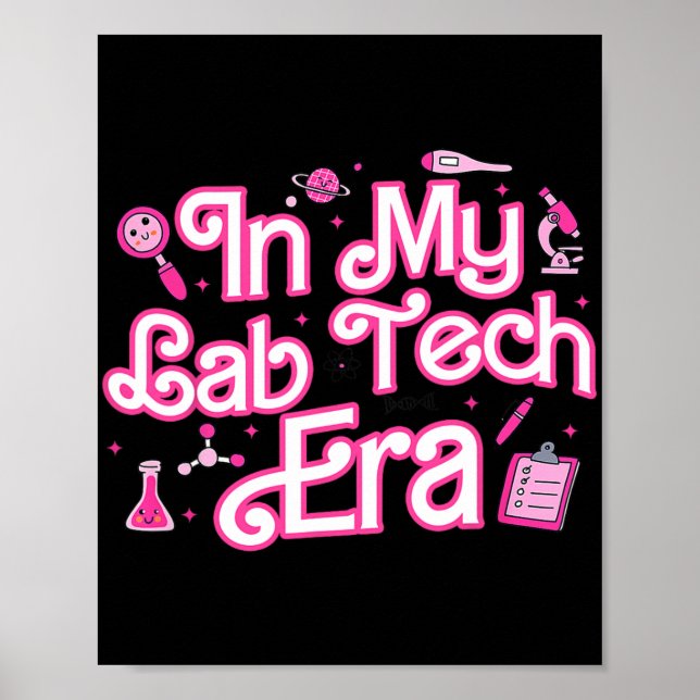 Poster Laboratoire Médicale de l'ère de la technologie da (Devant)