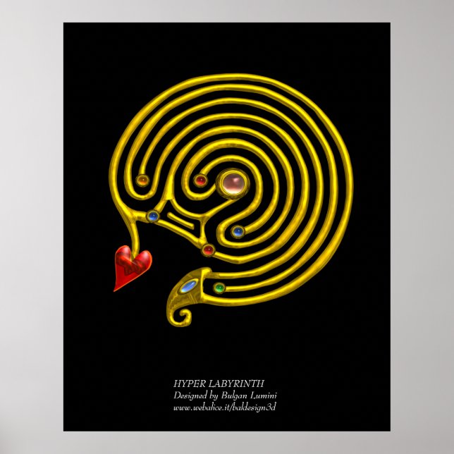 POSTER LABYRINTHE HYPER (Devant)