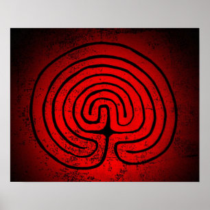Poster Labyrinthe Mystik