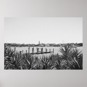 Poster Lac argenté : Ocracoke, OR