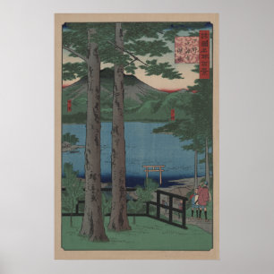 Poster Lac Chuzenji dans la province de Shimozuke