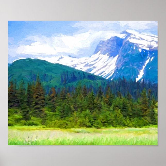 Poster Lac Clark (Devant)