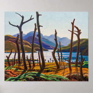 Poster Lac Cranberry   Franklin Carmichael  