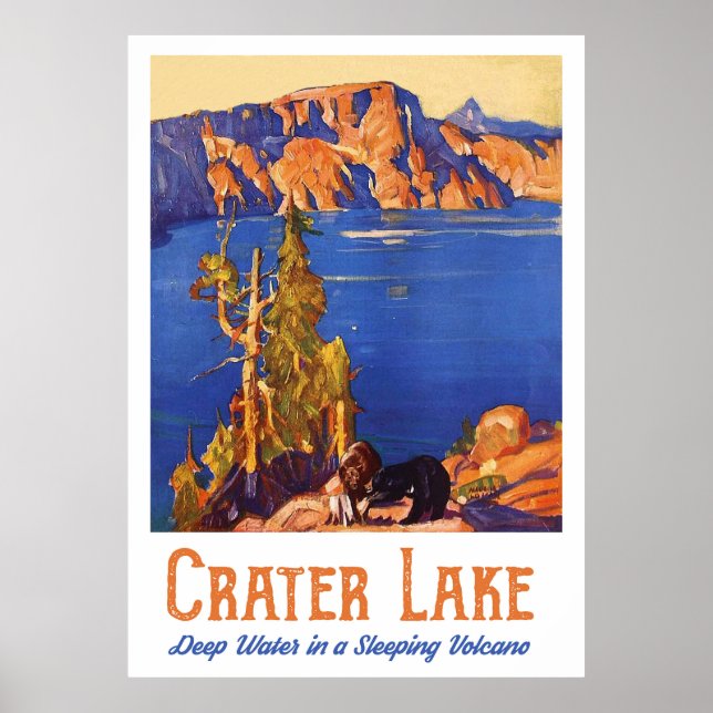 Poster Lac Crater (Devant)